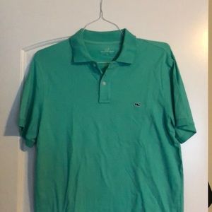 Green Vineyard Vines Polo